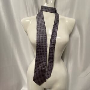 Allyn St George Tie 100% Silk American Classic Designer 57x3.25 Men's  EUC